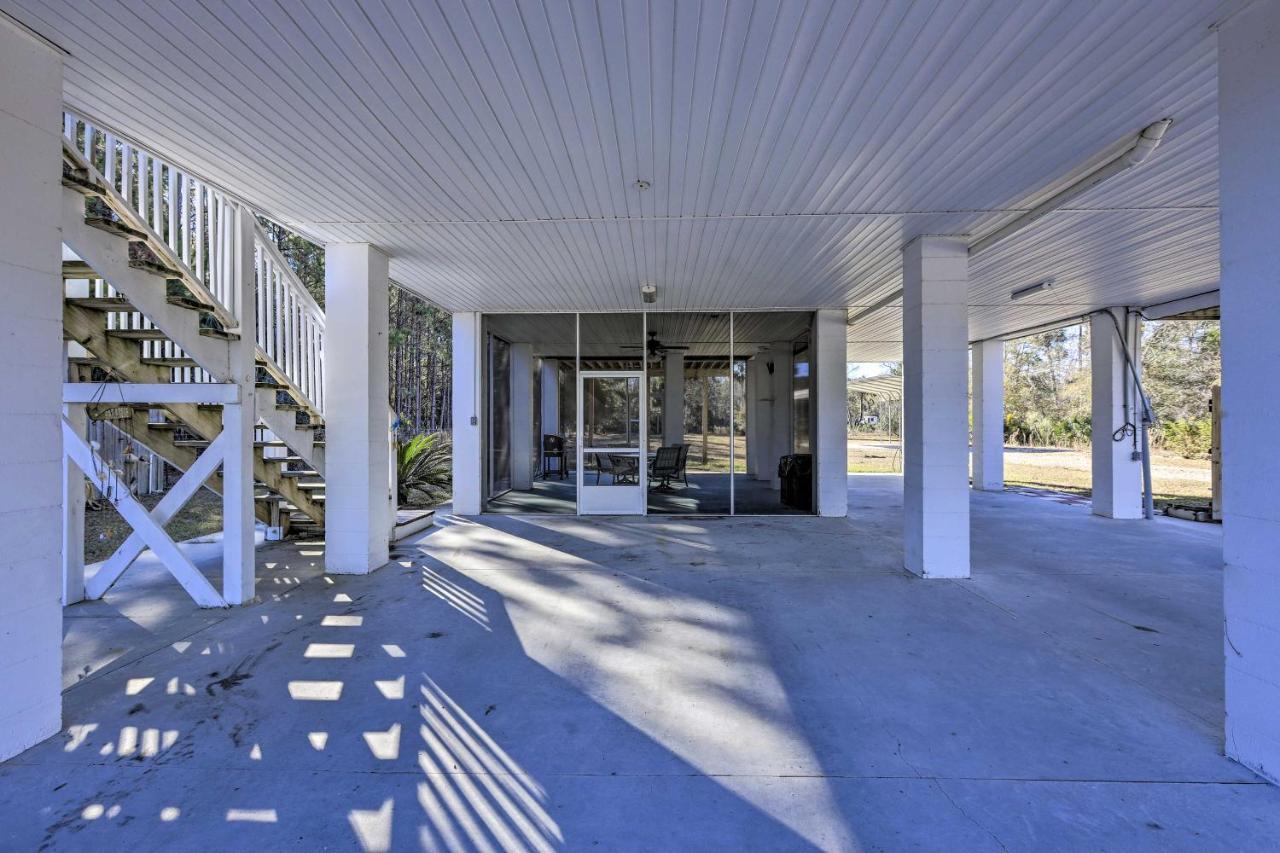 Вилла Honeys Hideout Less Than 1 Mile To River Access! Steinhatchee Экстерьер фото